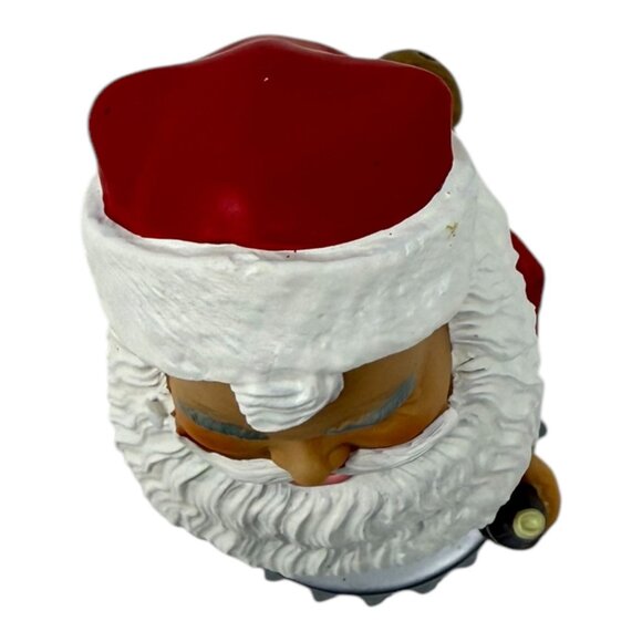 Coca-Cola Hardee’s 2002 Collectible Santa Figurine Bobble Head Holiday with Box - Picture 6 of 15